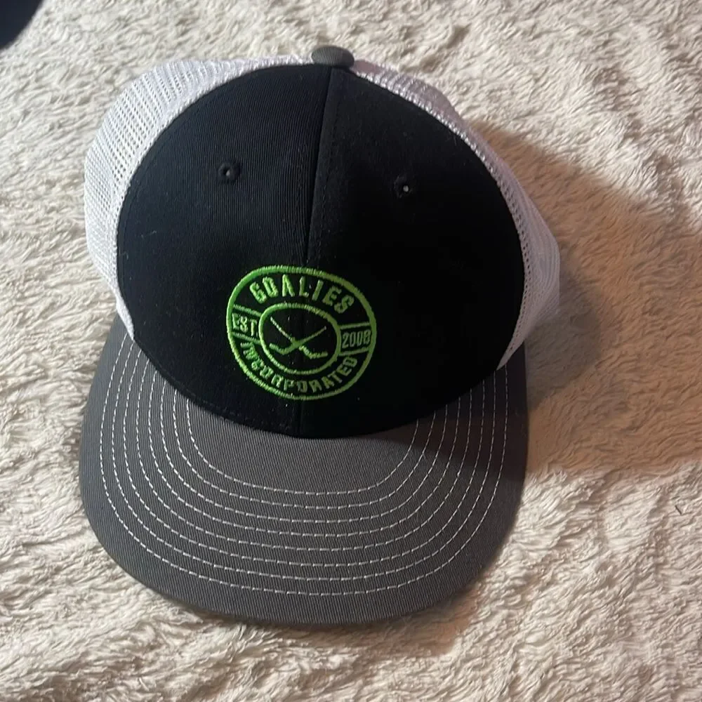 NEW goalies Inc. hat